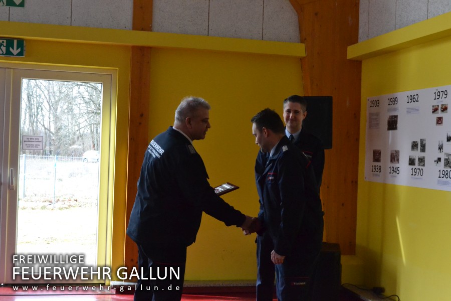 120 Jahre Feuerwehr Gallun - Geburtstagsbrunch